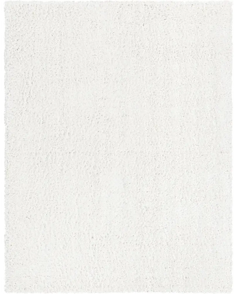 Davos shag rug (rectangular) - White / Rectangle / 10x13 -