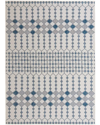 Modern outdoor trellis traliccio rug - Ivory / 10’ x 14’ 1 /
