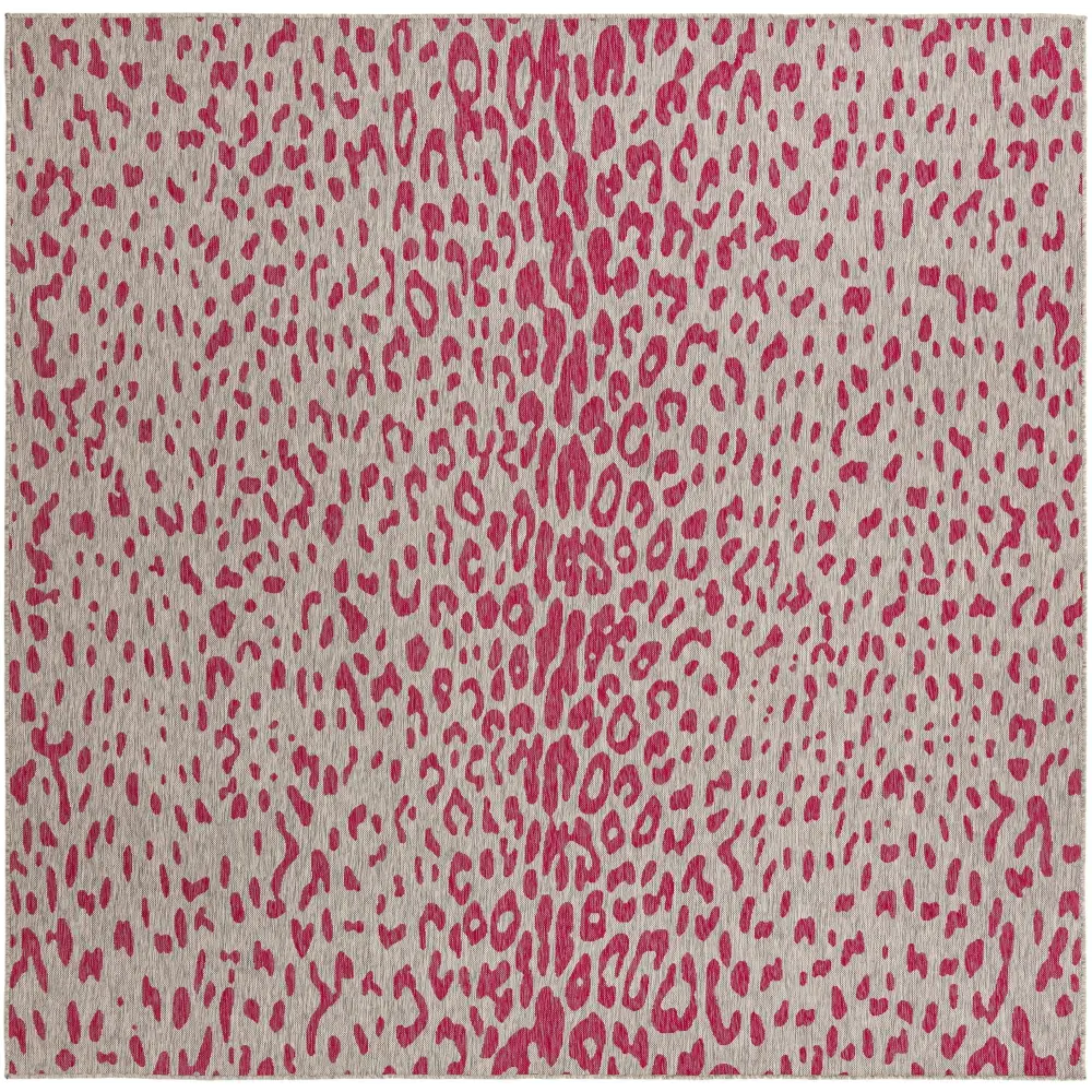 African retro outdoor safari samburu rug - Pink Gray / 10’ x