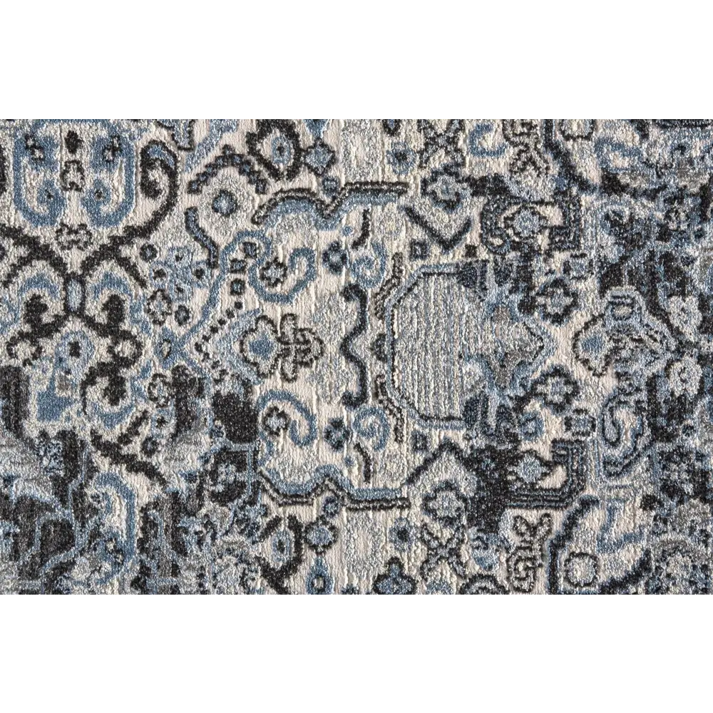 Ainsley Distressed Tribal Rug - Area Rugs