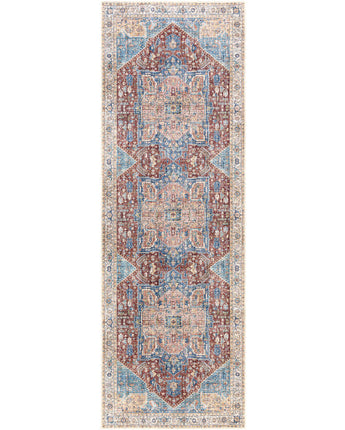 Andrée Washable Area Rug - Brick Red / Runner / 2’7 x 7’10 