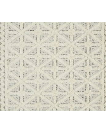 Anica Moroccan Wool Rug w/Diamond Lines - Area Rugs