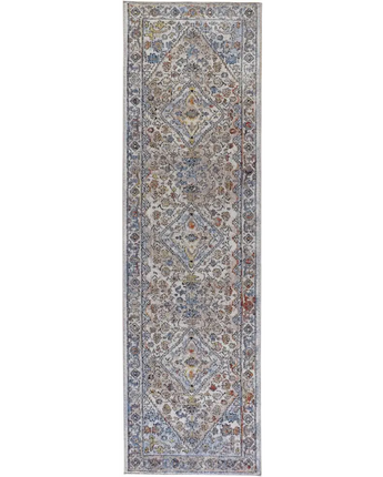 Armant Bohemian Space Dyed - Gray / Blue / Runner / 2’-3 x 