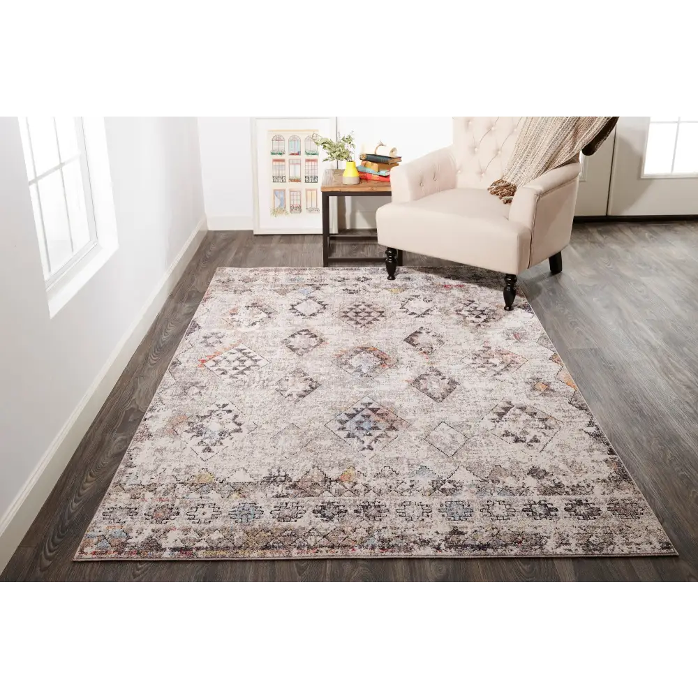 Armant Bohemian Space Dyed Rug - Area Rugs
