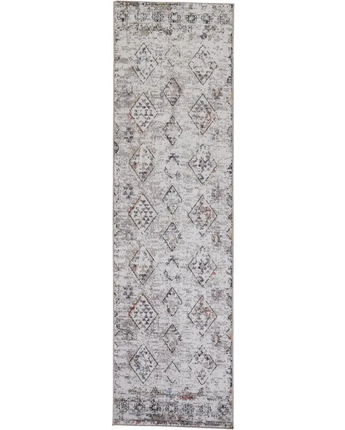 Armant Bohemian Space Dyed Rug - Gray / Runner / 2’-3 x 7’-9