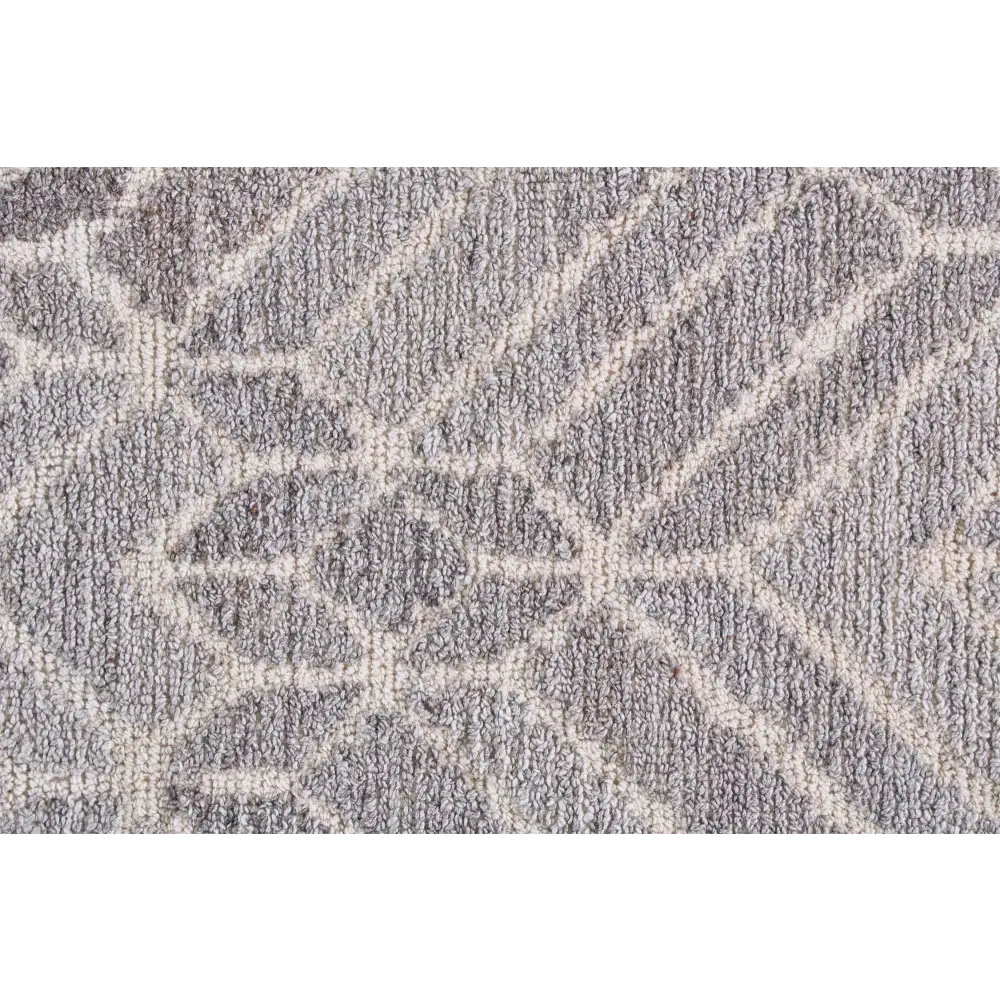 Asher Geometric Tufted Wool - Area Rugs