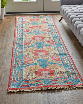 Beall Luxe Wool Arts and Crafts Rug - Area Rugs