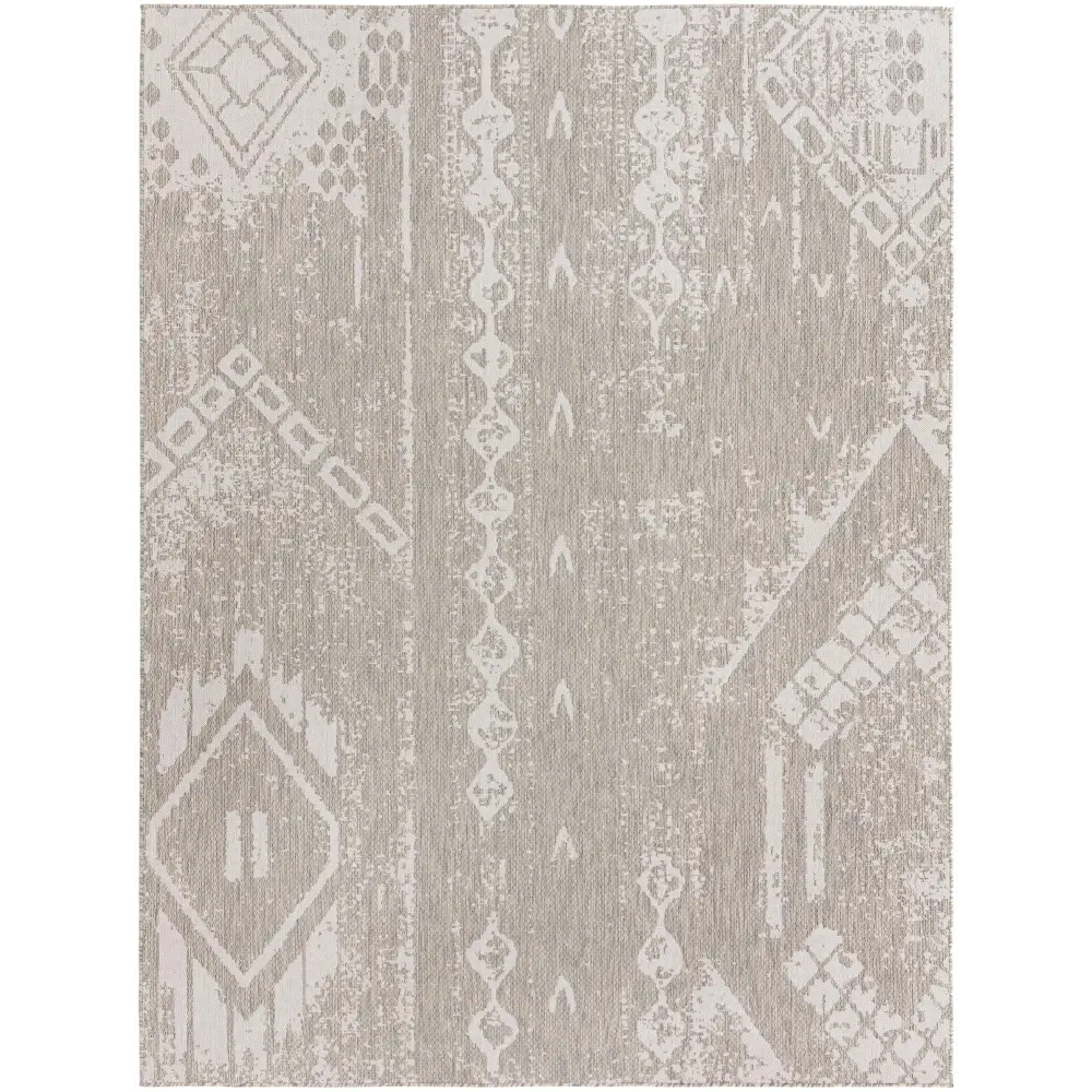 Bohemian outdoor bohemian anthro rug - Gray / 9’ x 12’ /