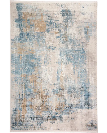 Cadiz Gradient Watercolor Rug - Blue / Gray / Rectangle / 