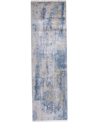 Cadiz Gradient Watercolor Rug - Blue / Gray / Rectangle / 
