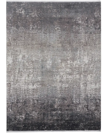 Cadiz Gradient Watercolor Rug - Gray / Black / Rectangle / 