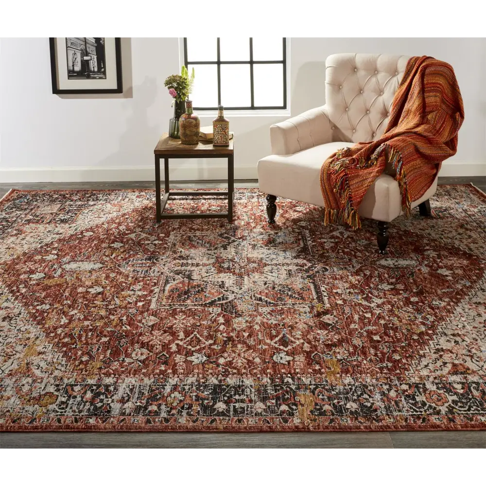Caprio Space Dyed Persian Rug - Area Rugs