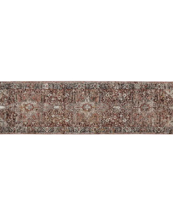 Caprio Space Dyed Persian Rug - Rust / Tan / Runner / 2’-6 x