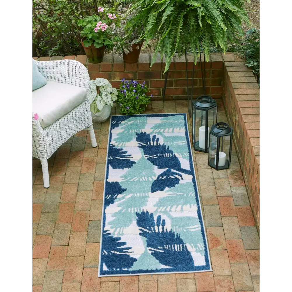 Coastal aruba outdoor barcadera rug - Rugs