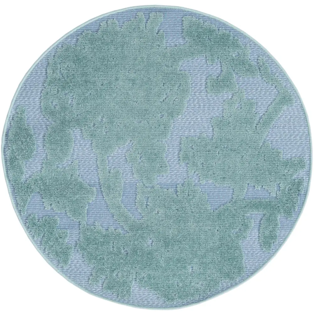 Coastal aruba outdoor malmok rug - Navy Blue / 3’ 3 x 3’ 3 /