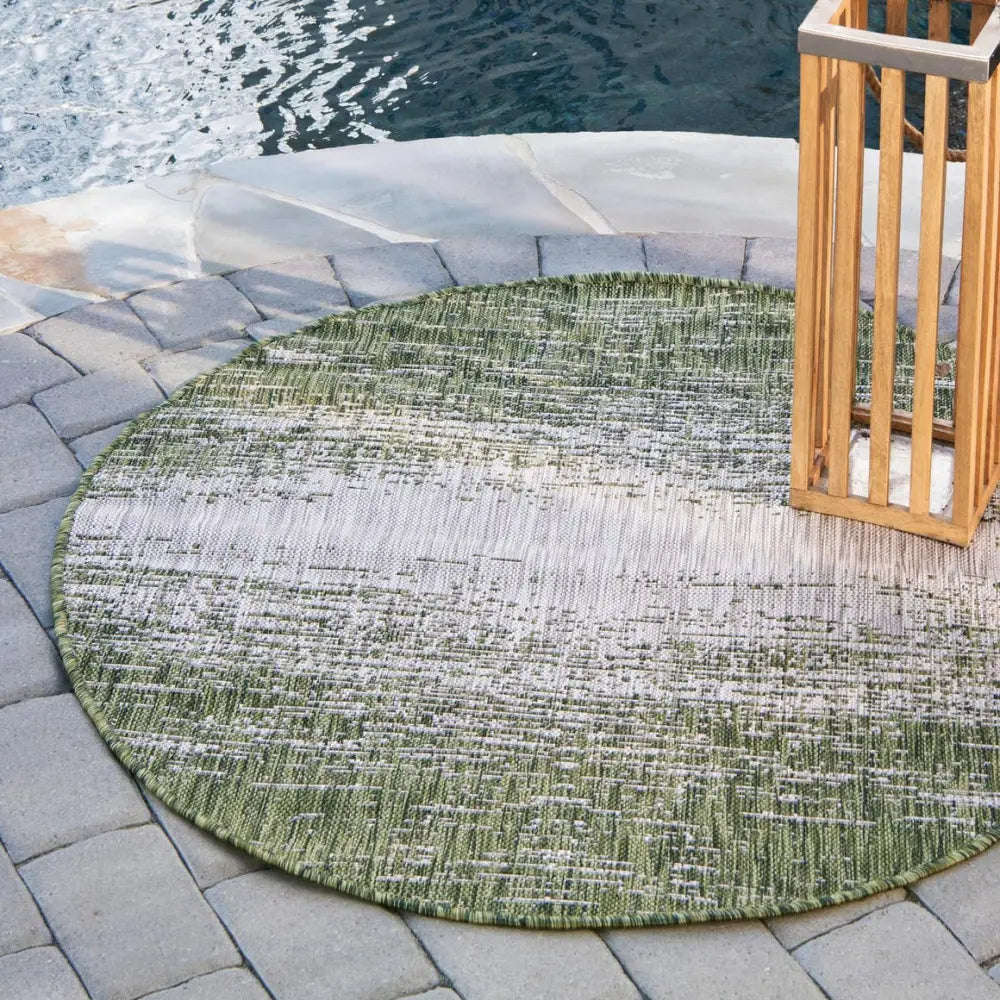 Coastal outdoor modern ombre rug - Rugs