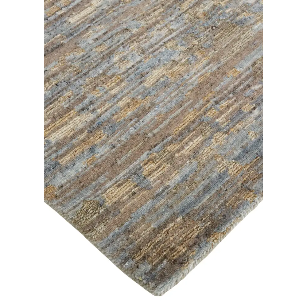 Conroe Luxe Abstract Hand-Knot Rug - Area Rugs