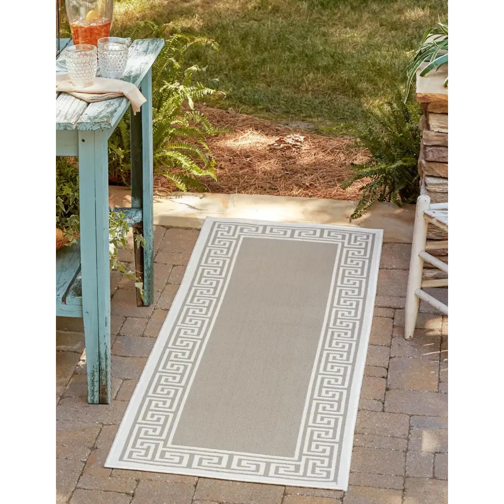 Contemporary outdoor coastal caye rug - Rugs