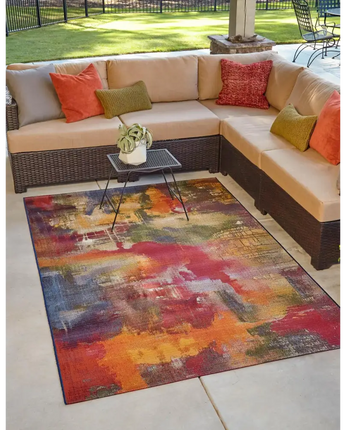 Contemporary outdoor modern azera rug - Rugs