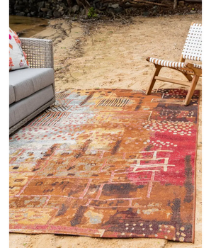 Contemporary outdoor modern pine rug - Rugs