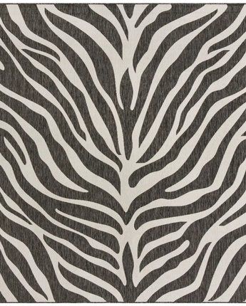 Contemporary outdoor safari tsavo rug - White / 10’ x 10’ /