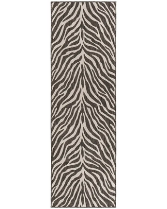 Contemporary outdoor safari tsavo rug - White / 2’ 11 x 10’