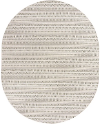 Contemporary outdoor striped maia rug - Green / 7’ 10 x 10’