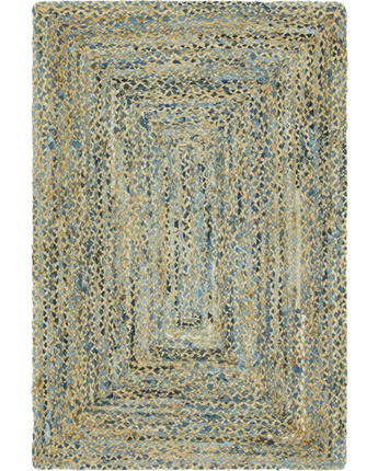 Crossed Braided Chindi Rug - Rug Mart Top Rated Deals + Fast & Free Shipping