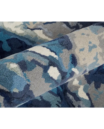 Dafney modern blue/yellow rug - Area Rugs