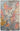 Dafney modern wool rug - Blue / Pink / 5’ x 8’ / Rectangle -