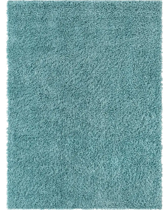 Davos shag rug (rectangular) - Aqua / Rectangle / 10x13 -