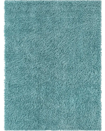 Davos shag rug (rectangular) - Aqua / Rectangle / 9x12 -