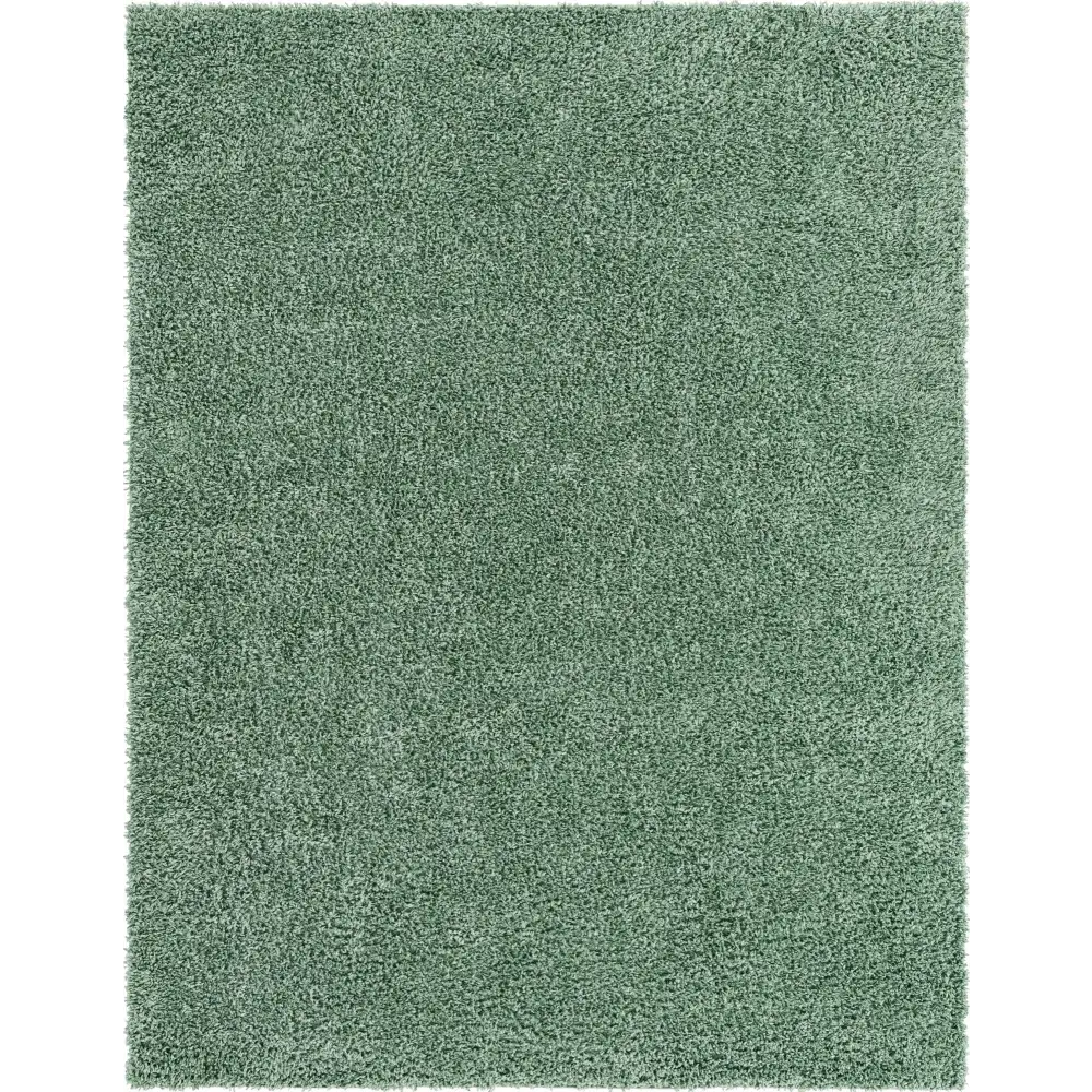 Davos shag rug (rectangular) - Green / Rectangle / 10x13 -