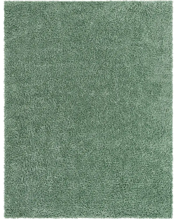 Davos shag rug (rectangular) - Green / Rectangle / 10x13 -