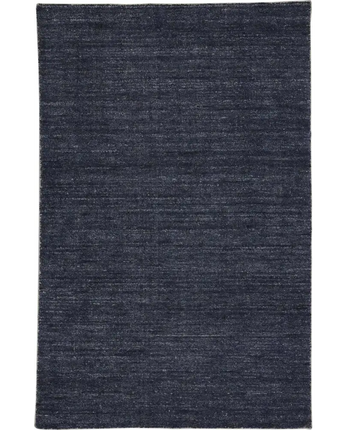 Delino Premium Contemporary Wool Rug - Blue / Rectangle / 2’
