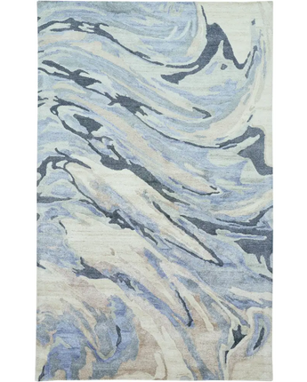 Dryden Contemporary Abstract - Blue / Beige / Rectangle / 2’