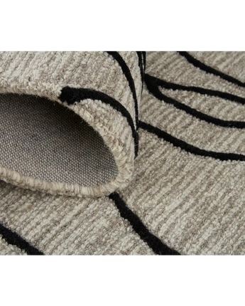 Enzo Minimalist Abstract Wool - Area Rugs