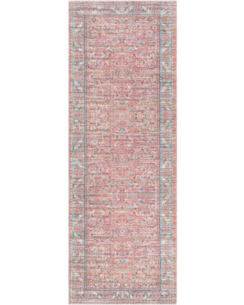 Étienne Washable Area Rug - Pink / Runner / 2’7 x 10’ Runner