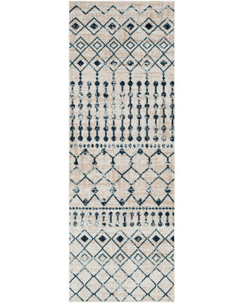 Feray Washable Area Rug - Ink Blue / Runner / 2’7 x 7’3 