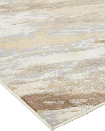 Frida Distressed Abstract Watercolor - Area Rugs