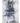 Gaspar Contemporary Abstract Splatter - Blue / Gray / 