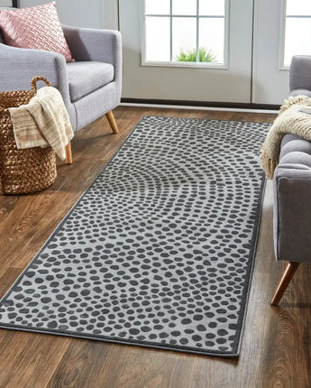 Gaspar Modern Dotted Texture Rug - Area Rugs