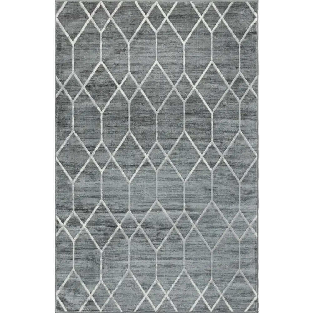 Geometric Matrix Contemporary Rug - Rug Mart Top Rated Deals + Fast & Free Shipping