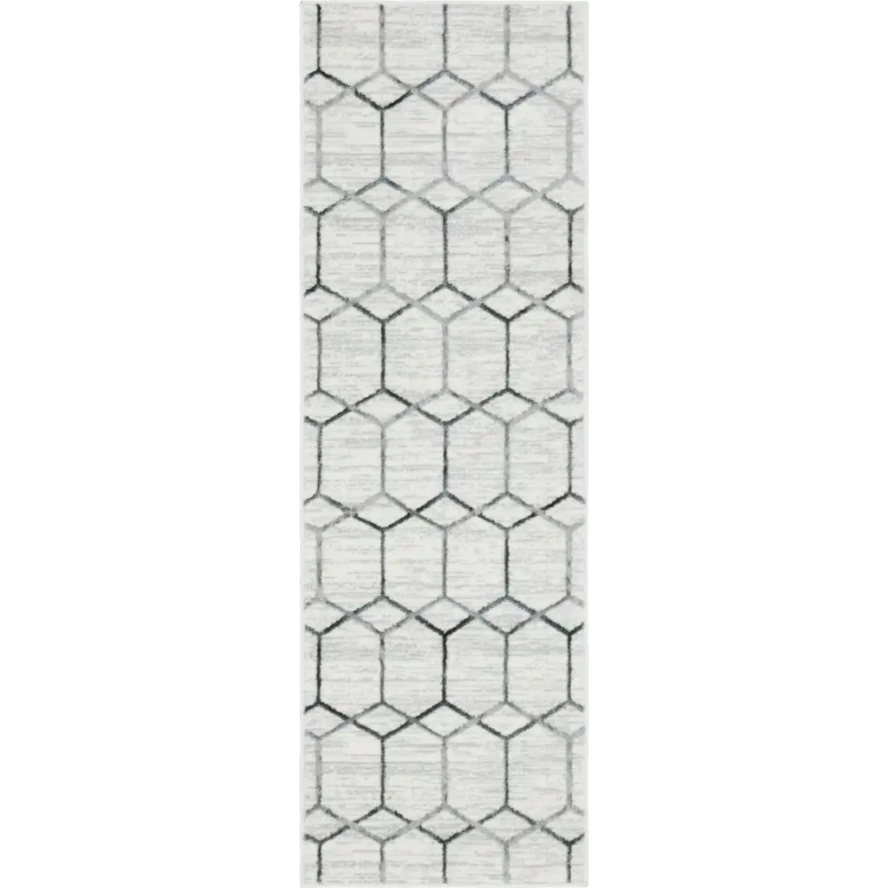Geometric Matrix Trellis Tile Rug - Rug Mart Top Rated Deals + Fast & Free Shipping