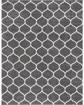 Geometric Rounded Trellis Frieze Rug (Large Rectangular) - Rug Mart Top Rated Deals + Fast & Free Shipping
