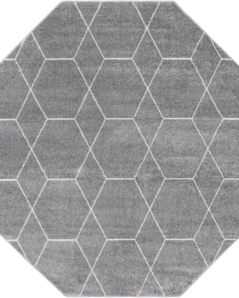Geometric Trellis Frieze Rug (Square, Octagon, & Oval) - Rug Mart Top Rated Deals + Fast & Free Shipping