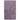Indochine Plush Shag Rug with Metallic Sheen - Purple / Gray