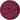 Indochine Plush Shag Rug with Metallic Sheen - Red / Round /
