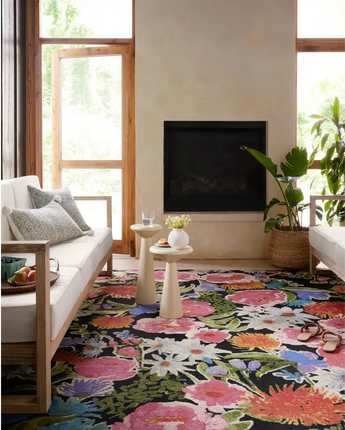 Indoor/outdoor botanical rug - Area Rugs