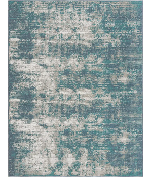 Industrial outdoor coastal okyanus rug - Blue / 9’ x 12’ /